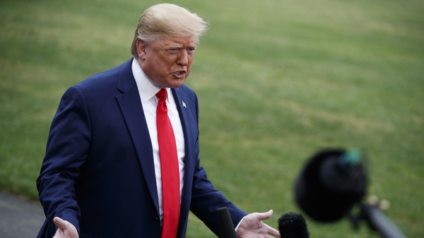 Us President Donald Trump said he believed both China and Ukraine should look into the Bidens