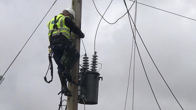 Áiteanna i nDún na nGall fós gan aibhléis