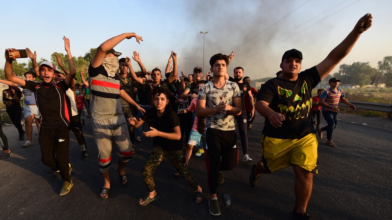 The mainly male, young crowds say they are not backed by any political or religious establishment