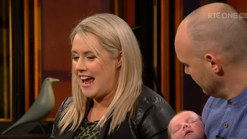 Jean, Paddy and their baby boy Brayden