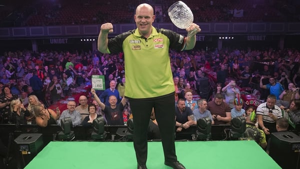 Michael van Gerwen is a four-time winner