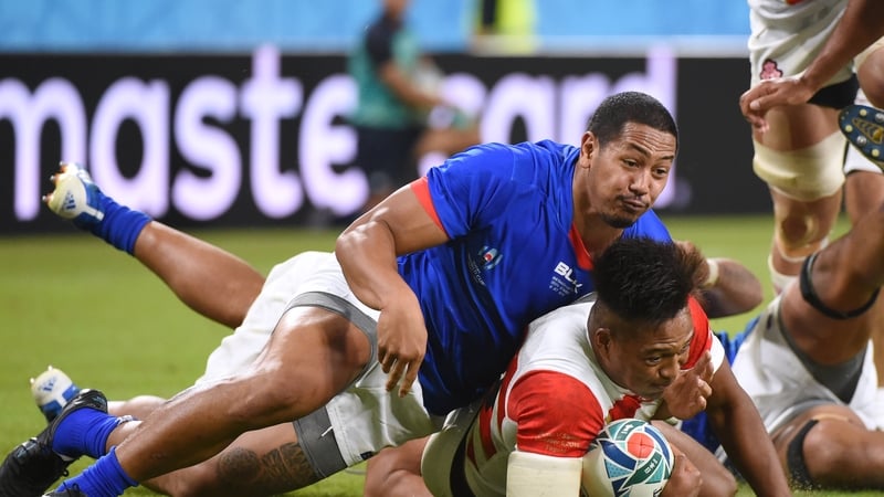 Kotaro Matsushima got that all-important score for the hosts