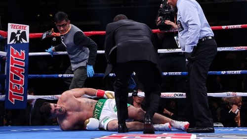 Joe Ward's pro boxing debut ended in bitter disappointment