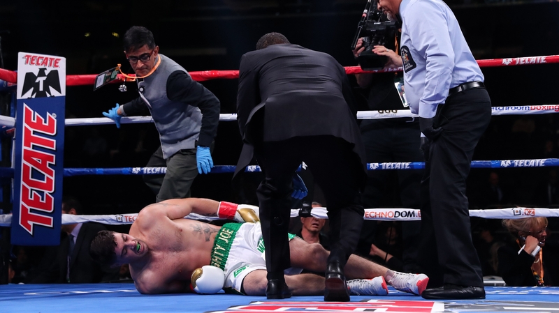 Joe Ward's pro boxing debut ended in bitter disappointment
