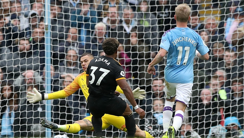 Adama Traore finds the net