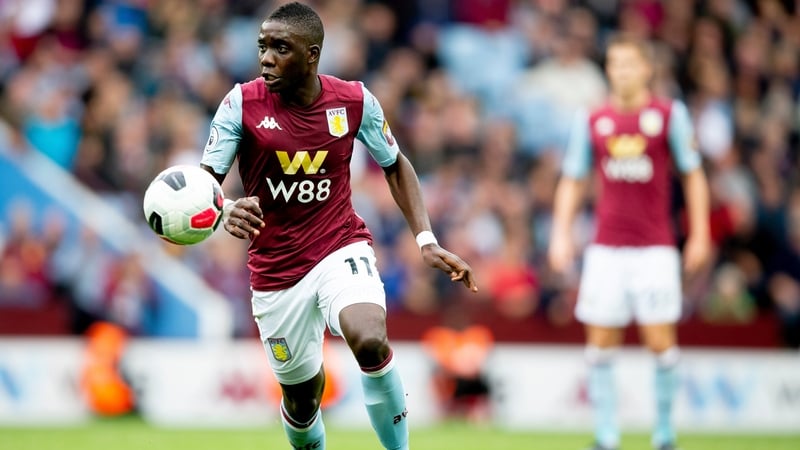 Marvelous Nakamba in action for Aston Villa