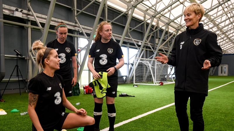 The Ireland women's side are currently in a strong position in their group as they attempt to qualify for the England-hosted tournament