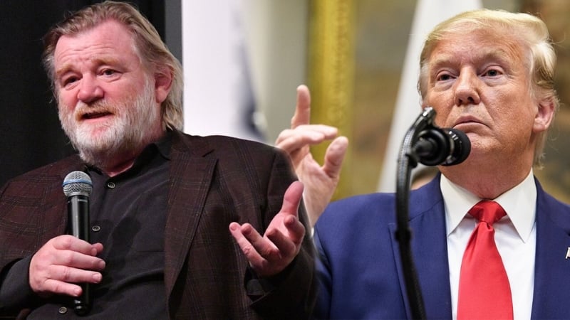 Brendan Gleeson will play Donald Trump in a new mini-series