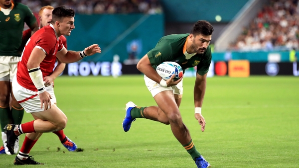 De Allende played a pivotal role in South Africa's World Cup win