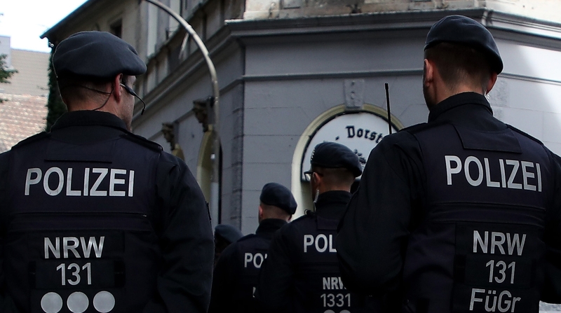 Police said they were looking for suspects who fled the scene (file pic)