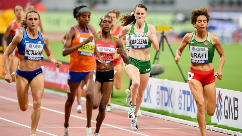 Ciara Mageean finished 10th in Saturday's 1500m world final, a race won by Dutch athlete Sifan Hassan