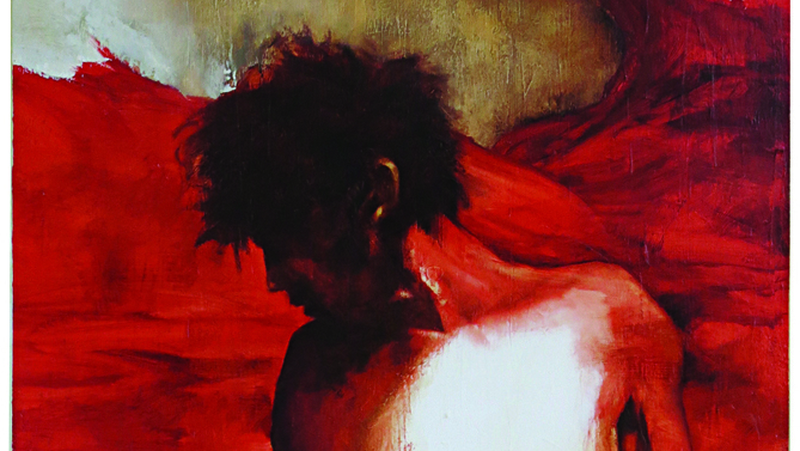 Some of the images in 'Glenstal Abbey - Through The Seasons' depict a nude male