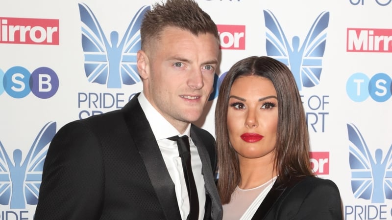 Jamie and Rebekah Vardy