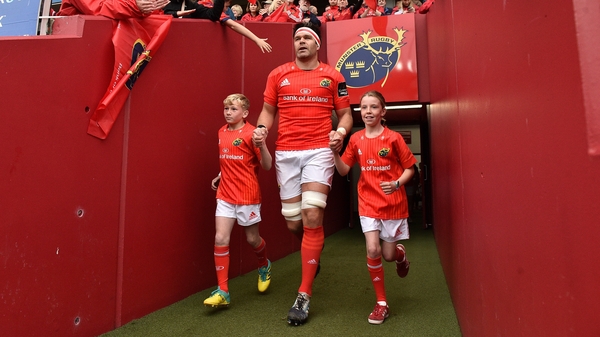 Billy Holland leads Munster again on Friday
