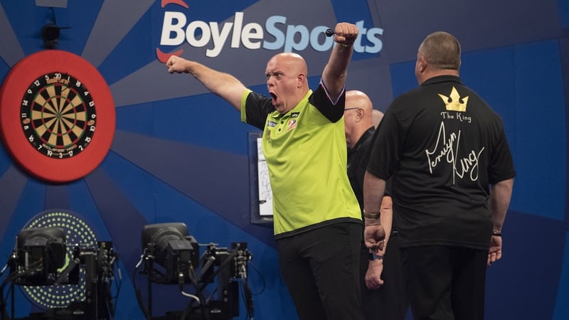 MVG beat Mervyn King in a high-qualify encounter
