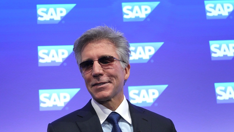 SAP's chief executive has announced he is stepping down after 10 years in the job