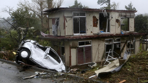 Typhoon Hagibis has already cause extensive damage in Japan