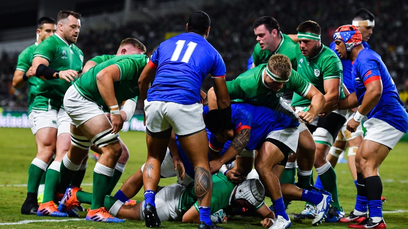 Best scored Ireland's first try