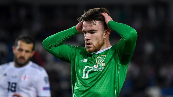 Aaron Connolly has been recalled to the Republic of Ireland under-21 squad