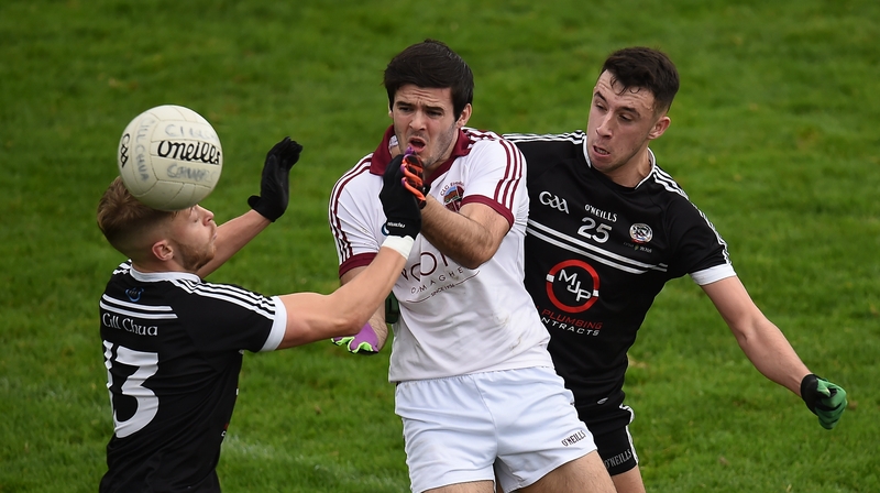 Dylan Ward (far right) hit the vital score