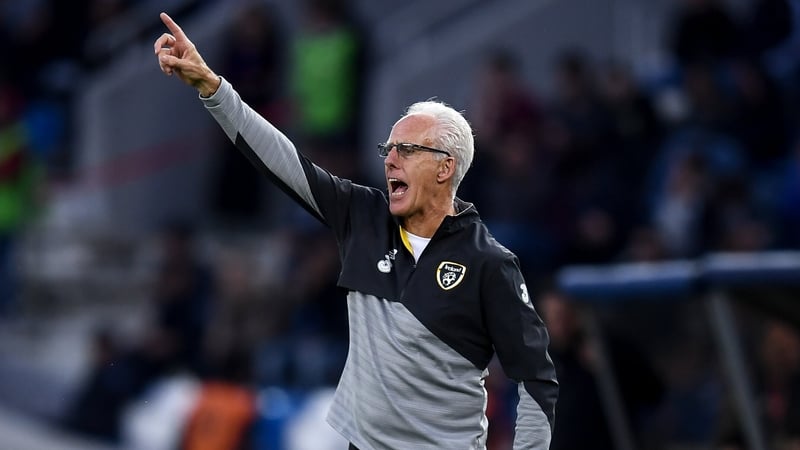 Mick McCarthy: 'I think everybody would have taken the position we're in now, going to Switzerland and if we win we qualify, if we beat Denmark we qualify.'