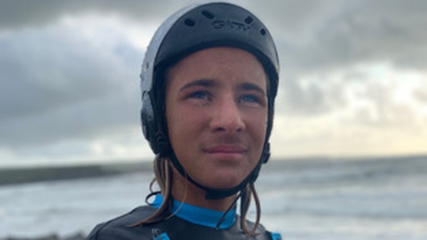 The 30ft wave he caught makes him the youngest ever to surf a big wave at Mullaghmore.