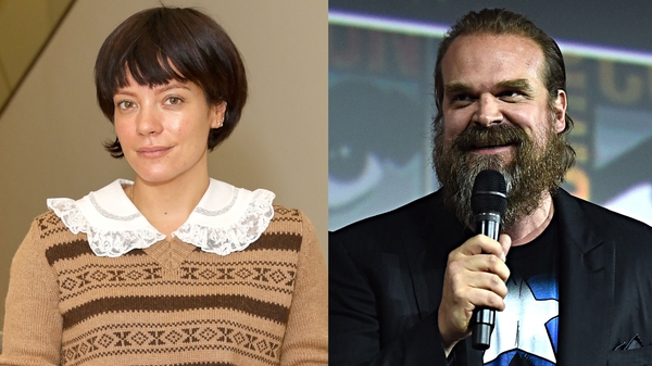 Lily Allen dating actor David Harbour