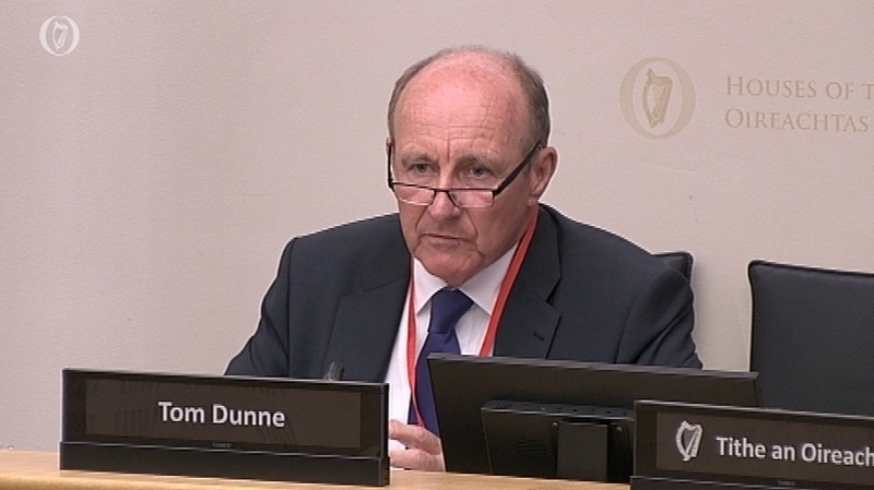 Tom Dunne, chairman designate of the RTB, was speaking to the Oireachtas Housing Committee