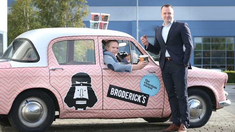 Bernard Broderick, director of Brodericks and Peter Bough, Aldi Ireland Buying Director