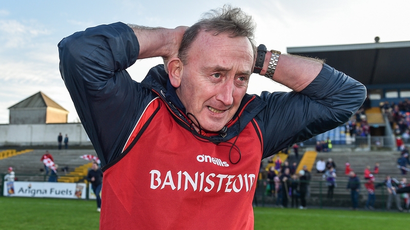 Padraig Pearses manager Pat Flanagan