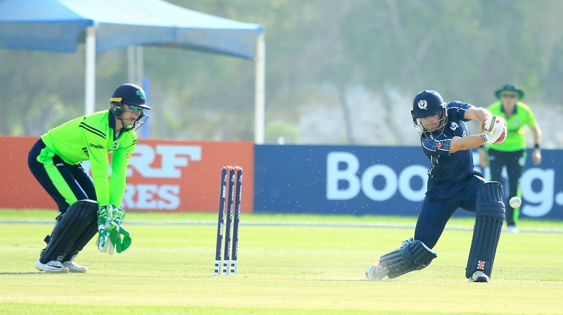 Scotland's Matthew Cross in action against Ireland