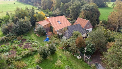 The family were found in this house near the village of Ruinerwold in 2019