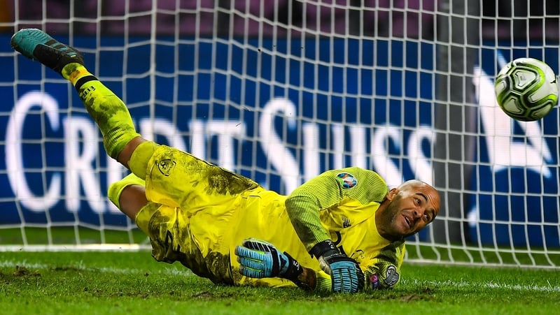 Darren Randolph has been struggling with a thigh problem