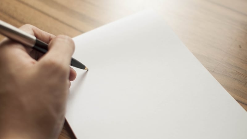 It all begins with the blank page (or screen)