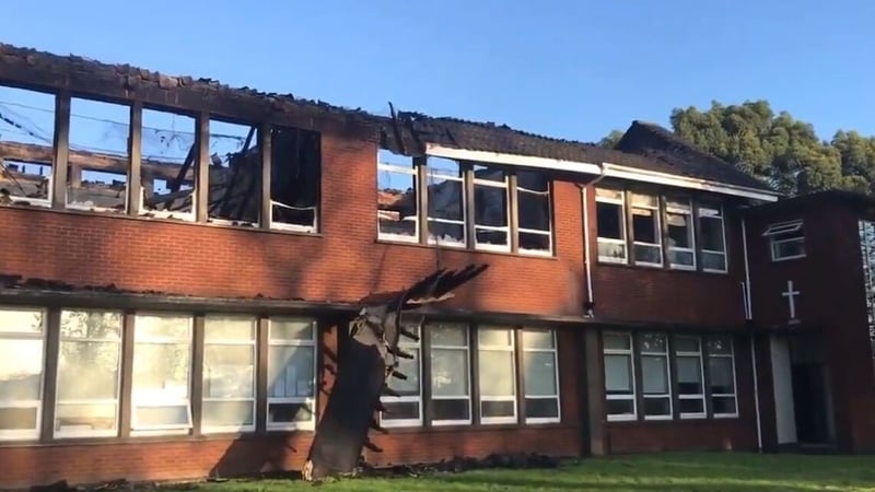 The junior and senior parts of the school are to remain closed for the rest of the week