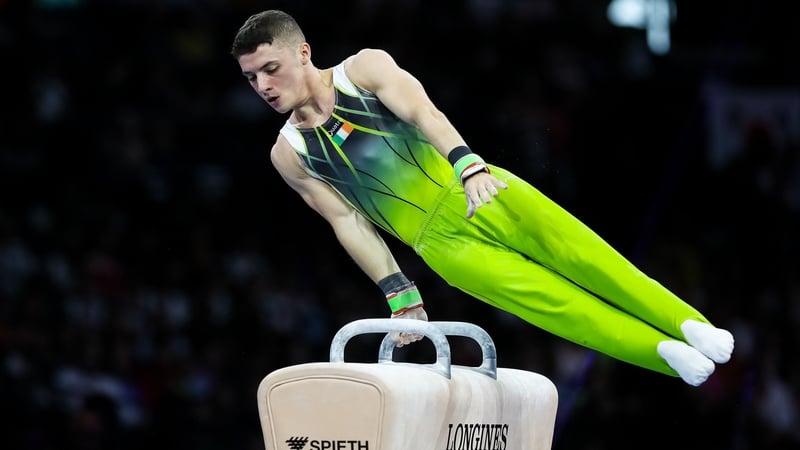 McClenaghan became the first Irish gymnast to win a World Championship medal at last year's competition