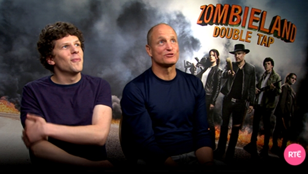 Jesse Eisenberg and Woody Harrelson