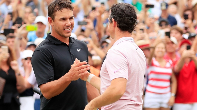 Brooks Koepka and Rory McIlroy