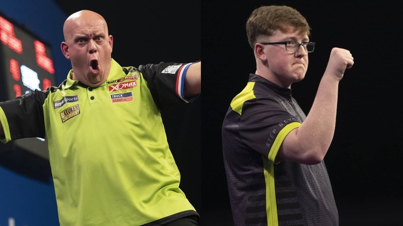 Michael van Gerwen expects big things from Keane Barry