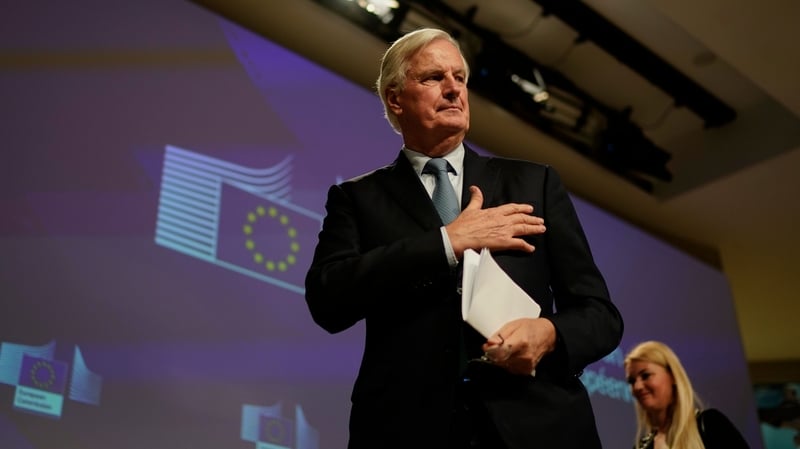 Michel Barnier said that the Brexit process has been a "school of patience"