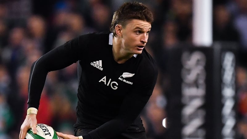 Beauden Barrett starts for New Zealand