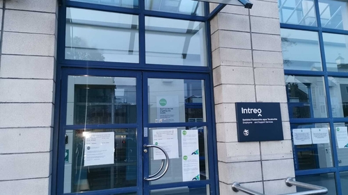 The sign mocked the JobPath scheme