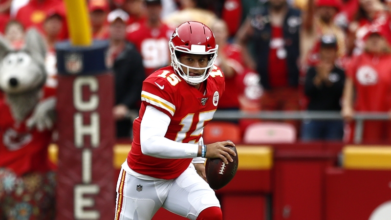 Patrick Mahomes' 8.3 yards per pass attempt during the regular season was the third-highest among NFL quarterbacks