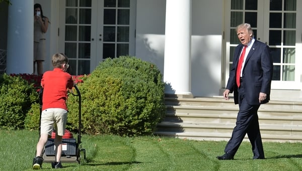 HEY KID! DO YOU KNOW ANYTHING ABOUT THE TOXIC TRIANGLE? Photo: Mike Theiler/AFP/Getty Images