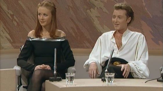 Jean Butler and Michael Flatley.