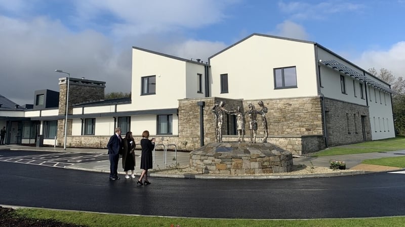 The 14-bed hospice was constructed over the last two years