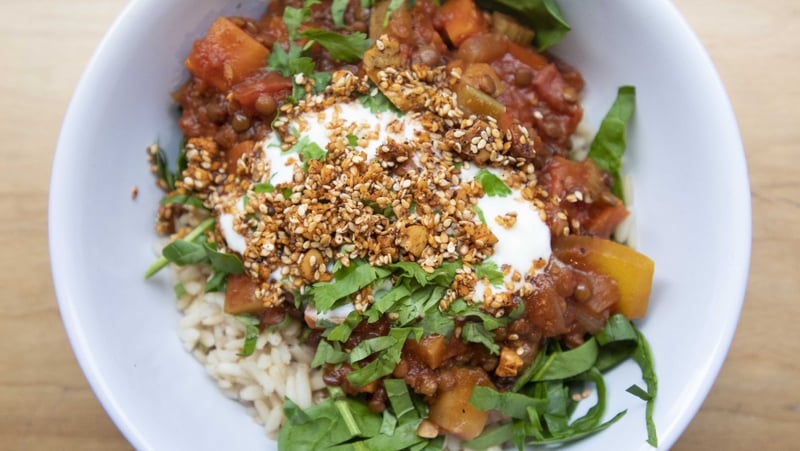 Eunice's Spicy Vegetable Casserole: Today