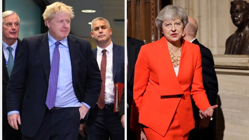 A report says only there are two minor changes between Boris Johnson's and Theresa May's deals