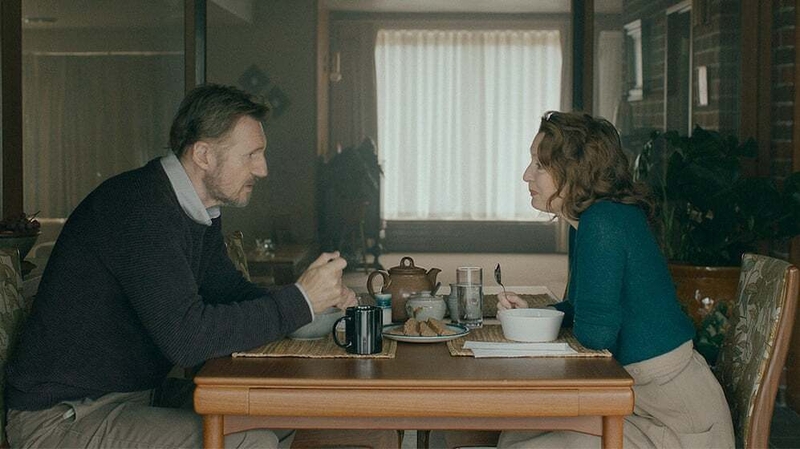 Liam Neeson and Leslie Manville in Ordinary Love