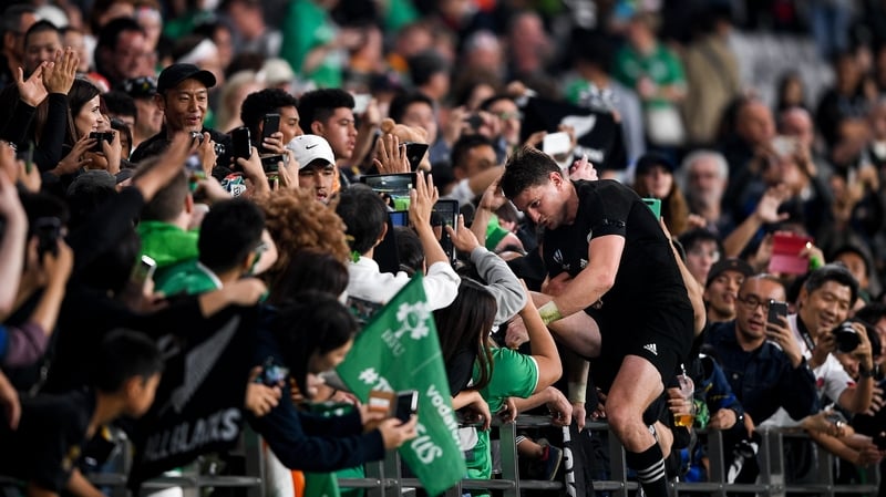 Beauden Barrett made 79 metres from 21 carries